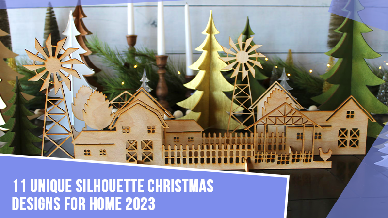 11 Unique Silhouette Christmas Designs for Home 2023